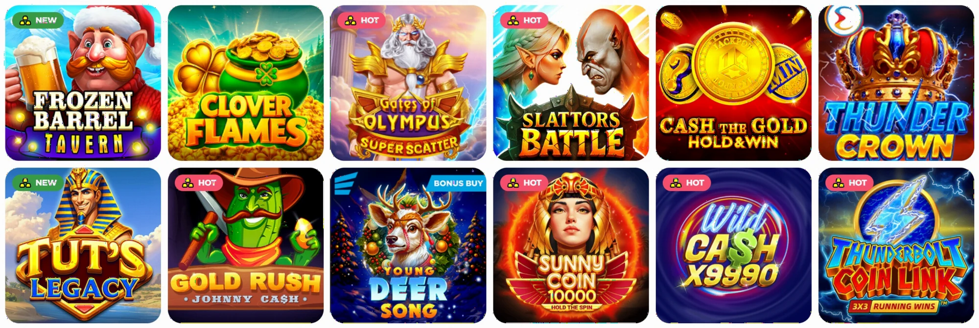 Let's Go Casino slots collection showcase